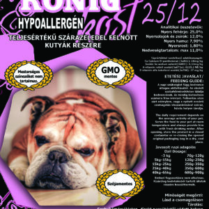 König Kost Hipoallergén bárányos kutyatáp