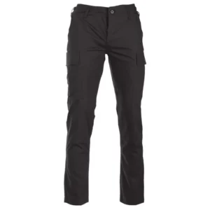 Mil-Tec slim fit ripstop BDU nadrág, fekete