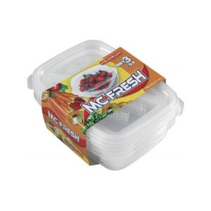 heidrun mc fresh ÉteltartÓ mŰa. 3db os 0,9l 17,5x16,5x5,7cm 1806