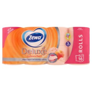 zewa wc papÍr 3rtg 16tek deluxe cashmere peach