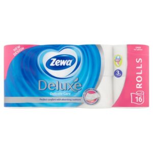 zewa wc papÍr 3rtg 16tek deluxe delicate care