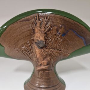 Kerámia szalvétatartó őzbak