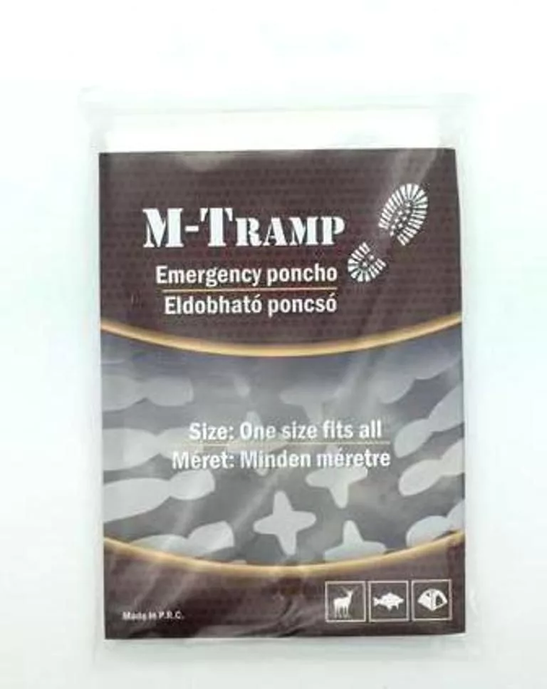 M-Tramp szükség poncsó, poncho, narancs - Image 2