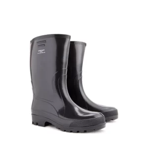 DEMAR GRAND RÖVID SZÁRÚ PVC CSIZMA - FEKETE