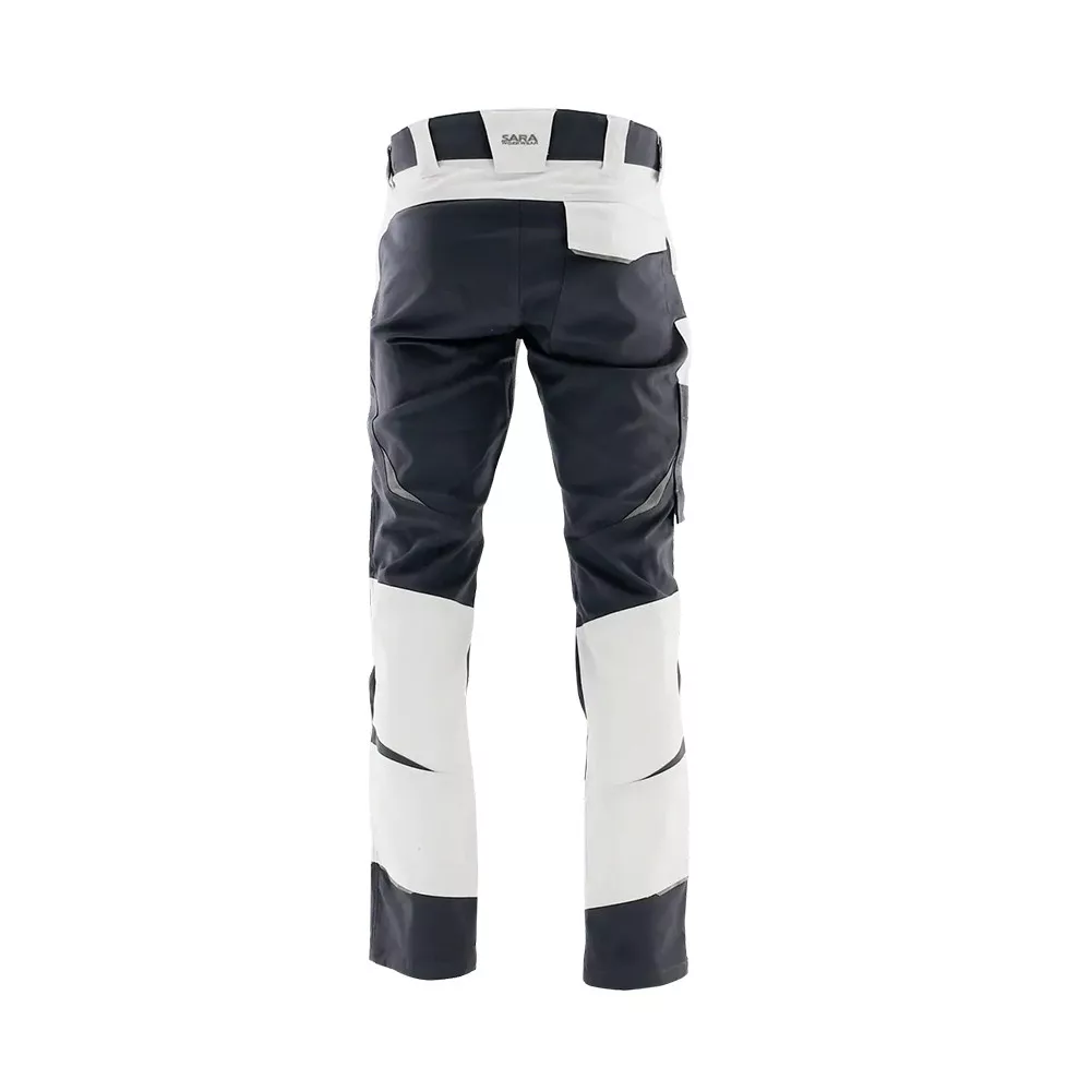 SARA COTTONFLEX DERÉKNADRÁG - FEHÉR - SZÜRKE - Image 2