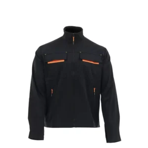 SARA ACTIFLEX KABÁT - FEKETE - NARANCS