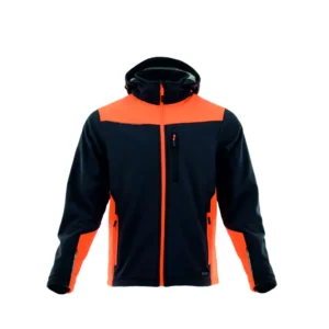 SARA COMFORT PLUS SOFTSHELL KABÁT S.SZÜRKE - NARANCS