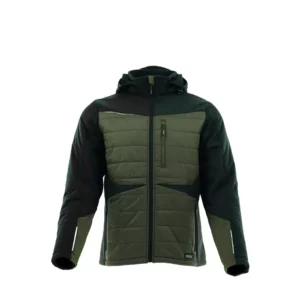 SARA COMFORT WINTER HYBRID BÉLELT KABÁT FEKETE - ZÖLD