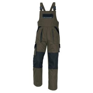 Cerva Max kantáros munkásnadrág barna-fekete