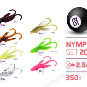 BOMB Nympha csali szett 2022 színek 2,5cm / 350db