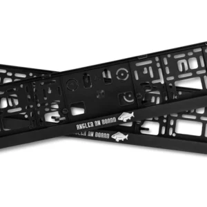 Delphin ANGLER ON BOARD / 2 db 3D rendszámtábla tartó