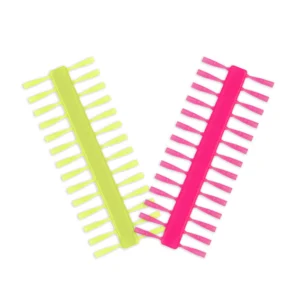 Delphin Q-STOP stopper / sárga + rózsaszín