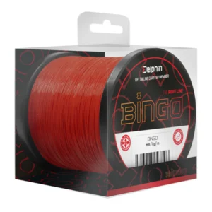 Monofil Delphin BINGO Matt / sötét vörös