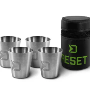 Rozsdamentes acél pohár készlet Delphin RESET 4in1