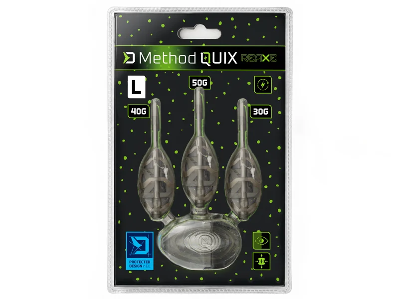 Delphin Method QUIX Reaxe Feeder Szett töltőszerszámmal 3+1 L - Image 4