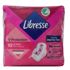 libresse eÜ. betÉt 10db ultra+ wings freshness&protection