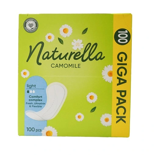 naturella tisztasÁgi betÉt 100db light with camomile