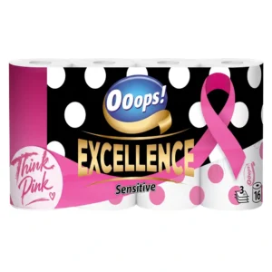 ooops! wc papÍr 3rtg 16tek excellence sensitive pink / limitÁlt