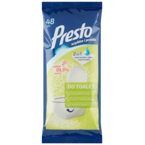 presto hygiene pro antibakteriÁlis nedves tÖrlŐkendŐ 48db