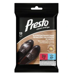presto nedves tÖrlŐkendŐ 15db cipŐhÖz És bŐr termÉkekhez