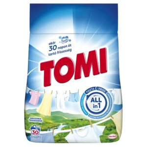 tomi mosÓpor 1,5kg 30 mosÁs fehÉrÍtŐs amazÓnia frissessÉge