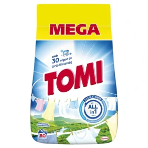 tomi mosÓpor 4kg 80 mosÁs fehÉrÍtŐs amazÓnia frissessÉge